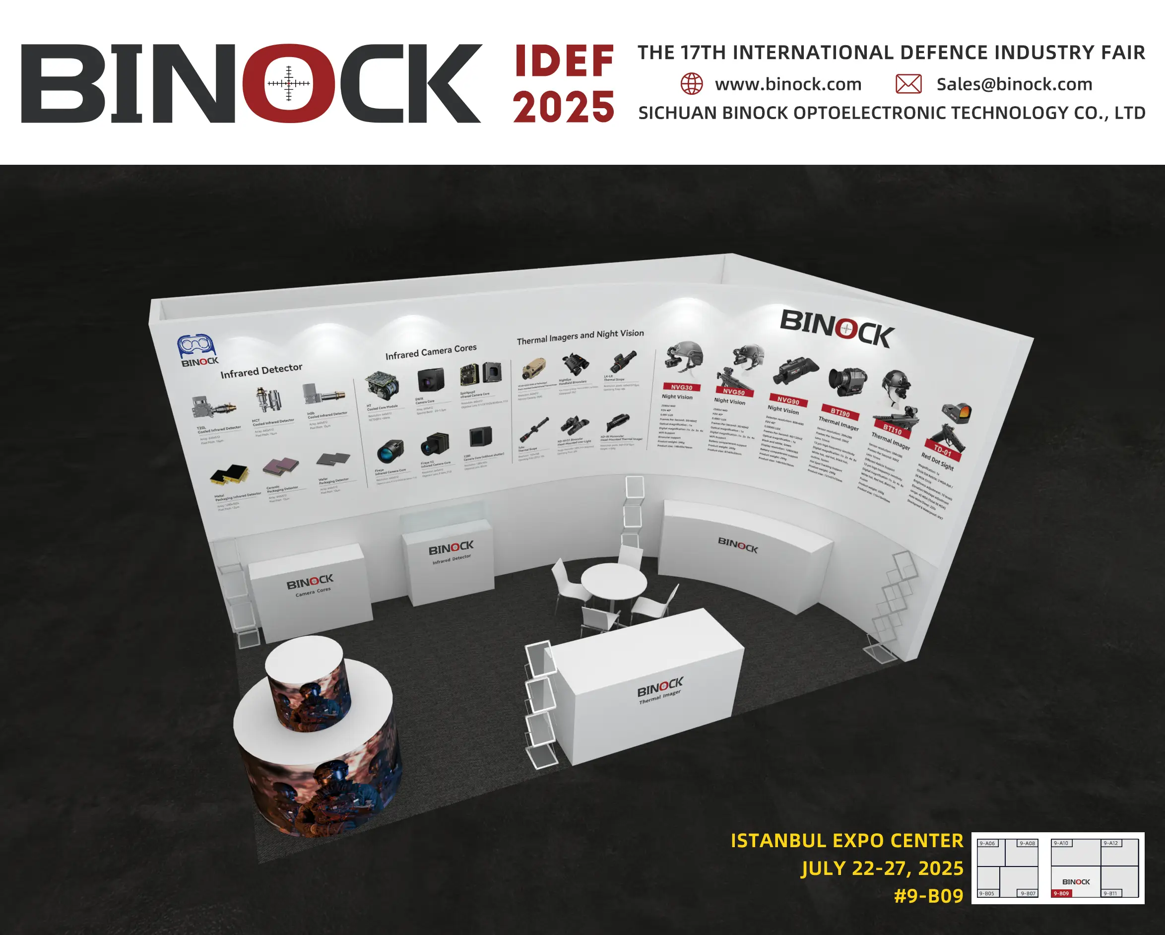 Имидж для выставки Бинок в Турции