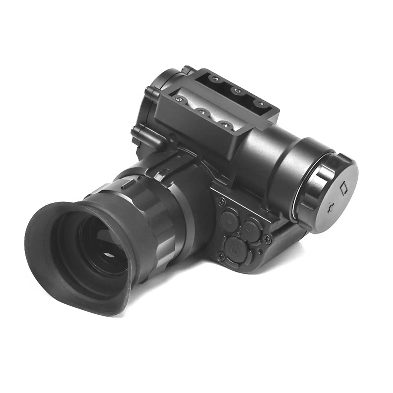 Тепловизор, установленный на шлеме