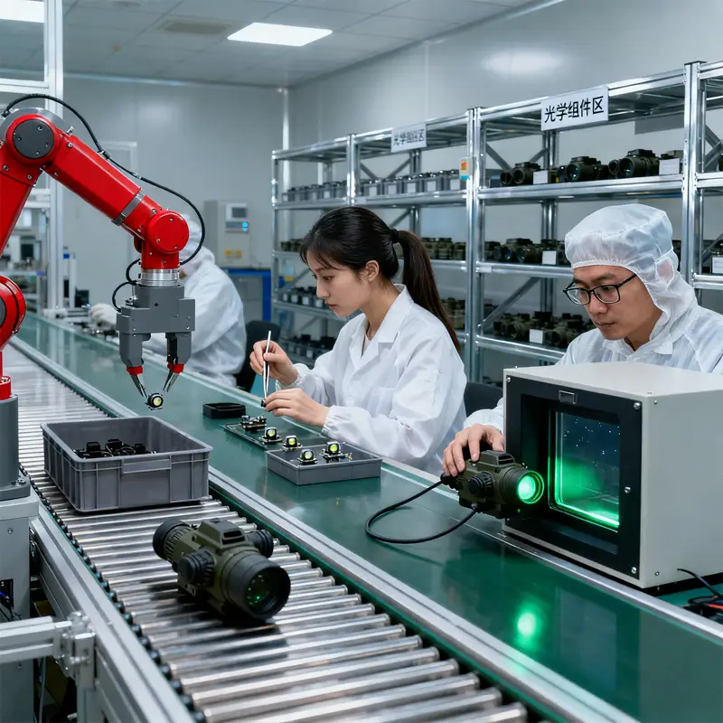 Отдел производства и проверки Binock