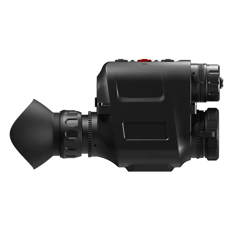 Термальный монокуляр Бинок для охотничьей модели THM10 на белом фоне