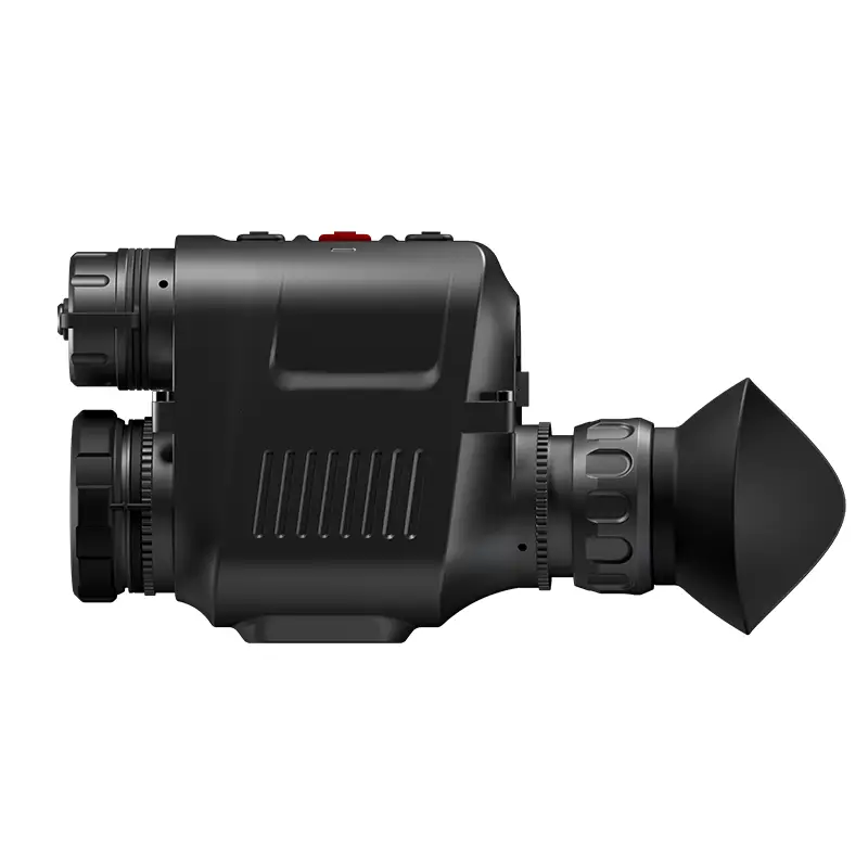 Термальный монокуляр Бинок для охотничьей модели THM10 на белом фоне